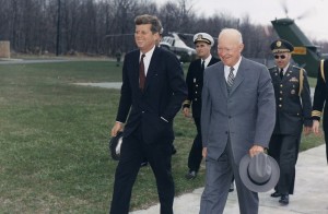 John-F-Kennedy-Dwight-D-Eisenhower