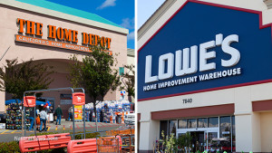 Editorial-Use-Home-Depot-Lowes