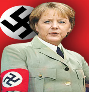 nazi-merkel