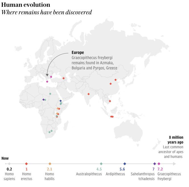 World News:Europe was the birthplace of mankind, not Africa, scientists ...