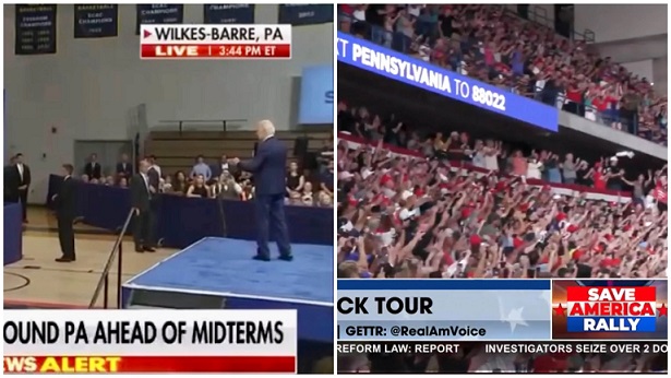 World News:Trump and Biden Hold Rallies in Wilkes-Barre - Conservative ...
